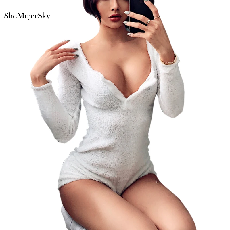 Shemujersky/осенние пикантные женские комбинезоны; пикантные плюшевые комбинезоны; mono mujer; комбинезоны; комбинезон
