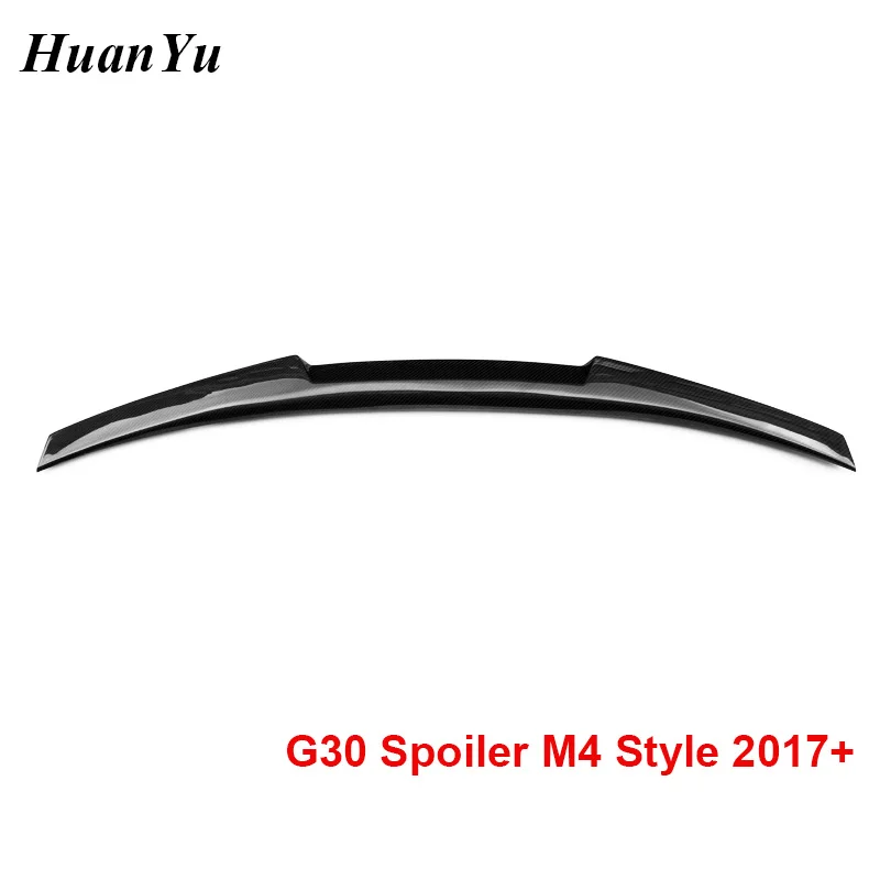 G30 F90 M5 углеродное волокно M4 стильный спойлер с удлиненным хвостом для BMW 5 серии 4