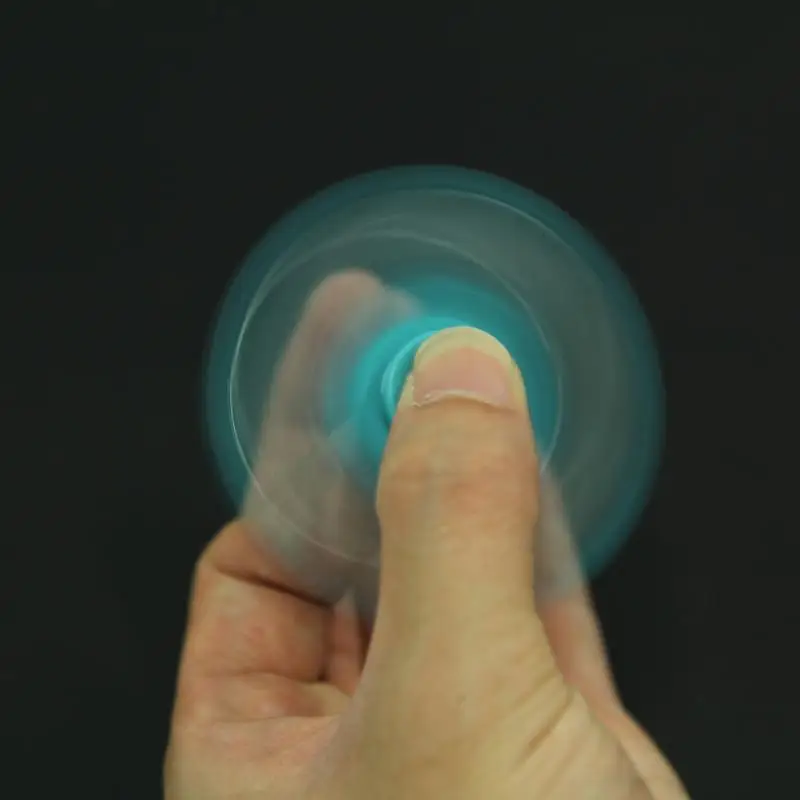 Пластиковый подшипник Tri-Spinner ABS EDC ручной Спиннер для аутизма и СДВГ Спиннер антистресс детские игрушки длинные время вращения