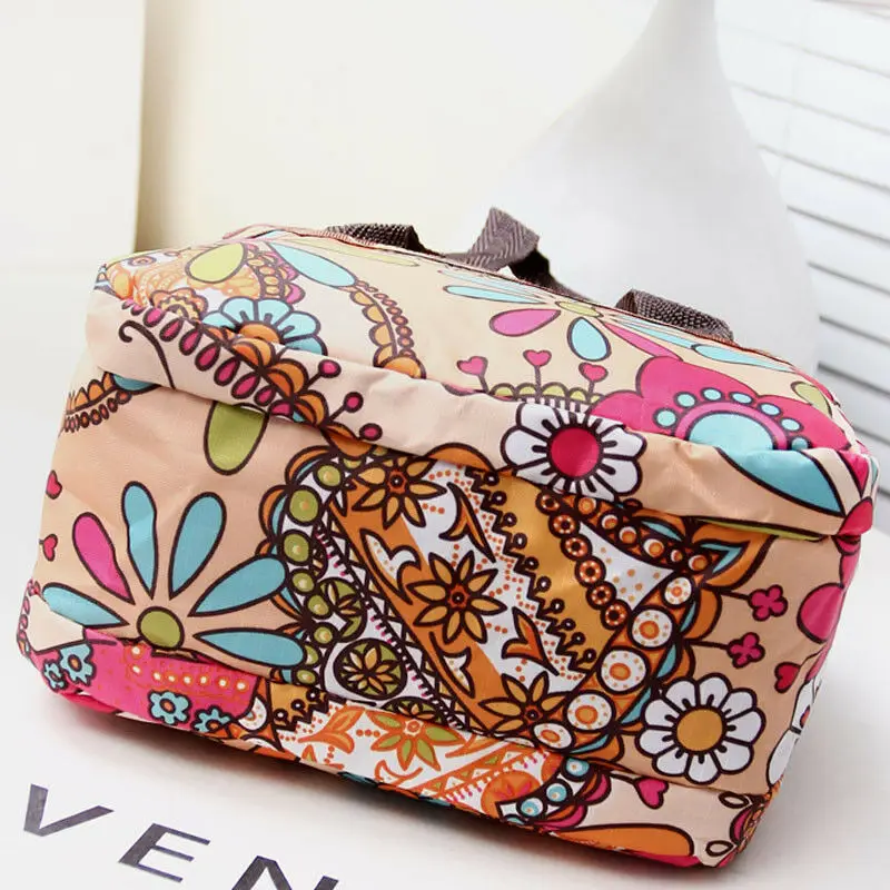 Модная женская сумка с мультипликационным принтом нейлоновая Повседневная