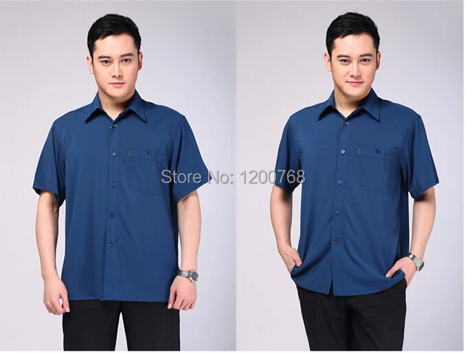 2021 мужские рубашки летние в возрасте от пятидесяти до шестидесяти лет