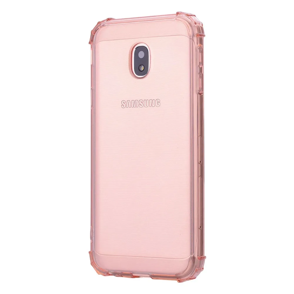 Для samsung A8 2018 ударопрочный полная защита прозрачный силиконовый чехол для