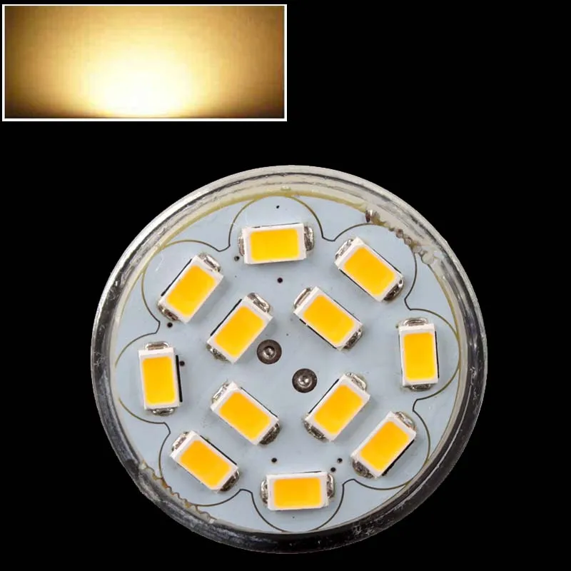 Тёплый белый HRSOD 10X GU4(MR11) 6 Вт 12 SMD 5730 570 лм натуральный белый теплый белый MR11 Светодиодный точечный светильник лампа DC 12 В Светодиодный точечный светильник светодиодный светильник - Испускаемый цвет: Тёплый белый