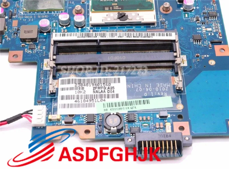 Оригинальная материнская плата для Toshiba Satellite L670 L675 HM55 налобный телефон модель