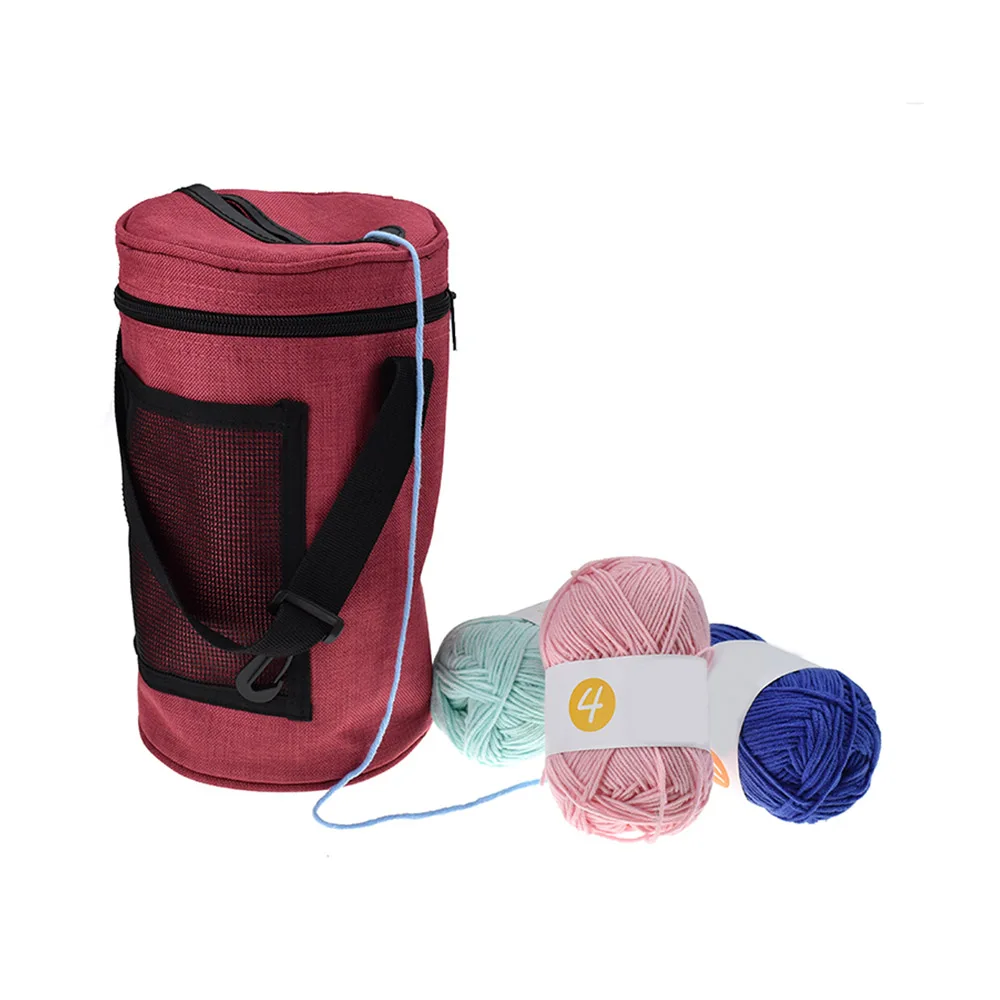 3 размера Портативный вяжущие крючком Вязание Органайзер чехол для Для женщин