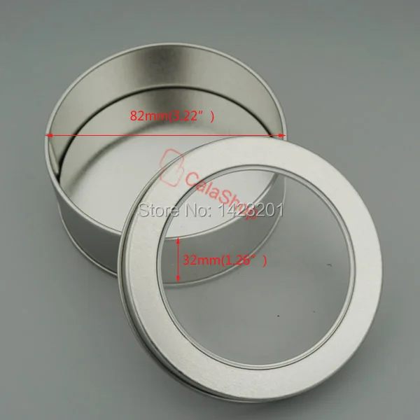 5 шт./лот прозрачная жестяная железная коробка для хранения специй контейнер