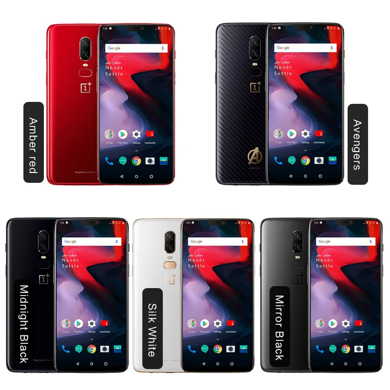 Оригинальный смартфон OnePlus 6 с глобальной прошивкой экран 28 дюйма Восьмиядерный