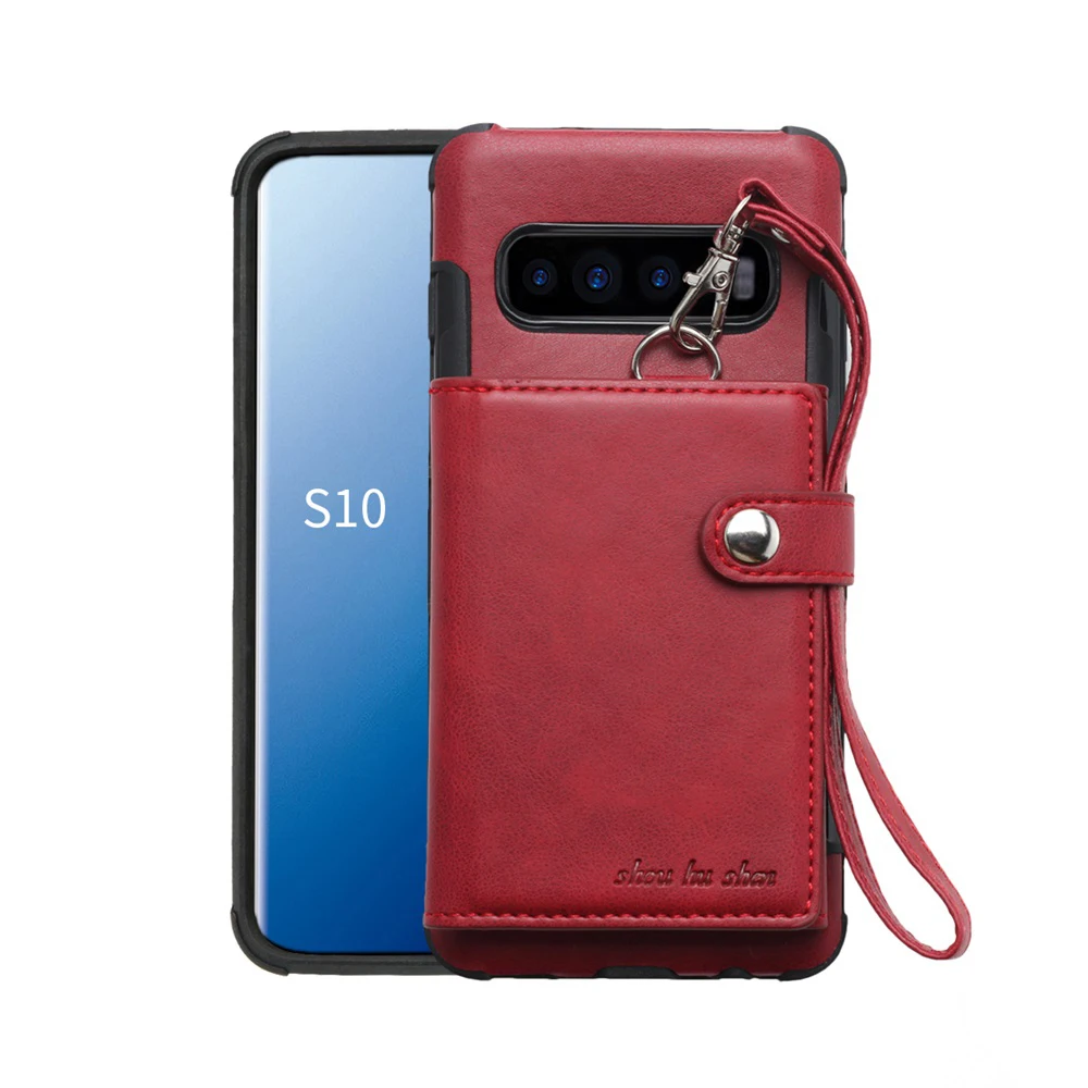 Кожаный чехол-книжка в стиле ретро для Samsung Galaxy A50 S20 ULTRA A30 A70 S10 Plus силиконовый