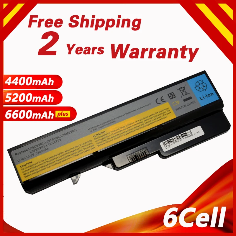 Аккумулятор Golooloo для LENOVO G460 G465 G475A G475GL G575 G570 B470 G470 G560 G565 G770 V360 V370A V470A V470P V570A|battery for