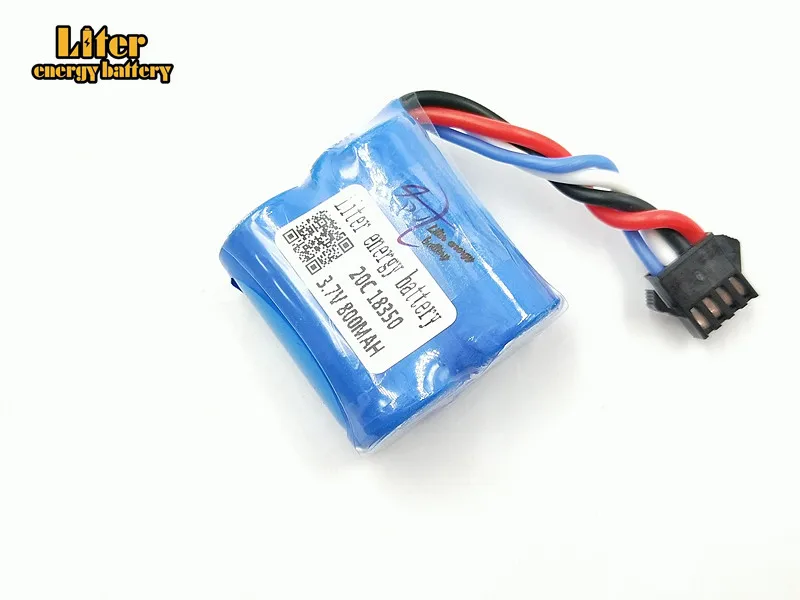 2 шт./лот 3 7 V 800mAH подлинное дистанционное управление лодки питание цилиндрическая
