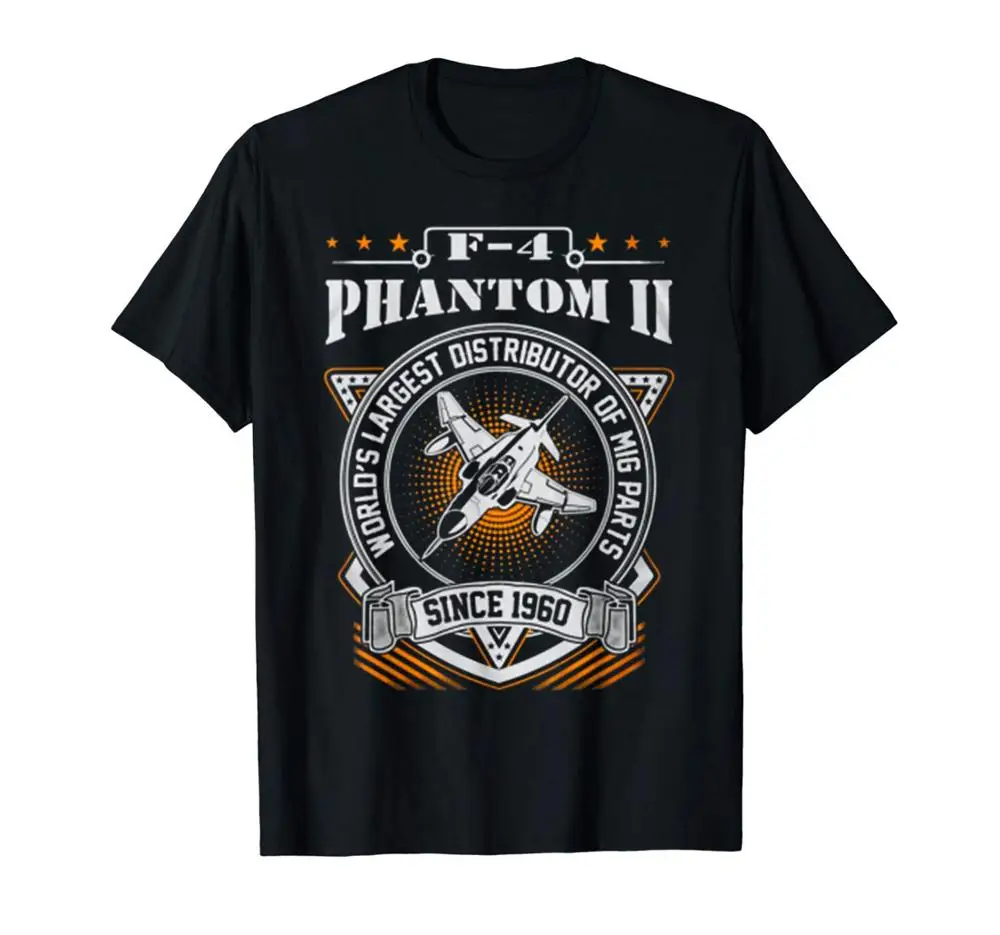 F 4 Phantom Ii worlde S крупнейший дистрибьютор Mig Parts мужские футболки мода 2019 грубый Топ