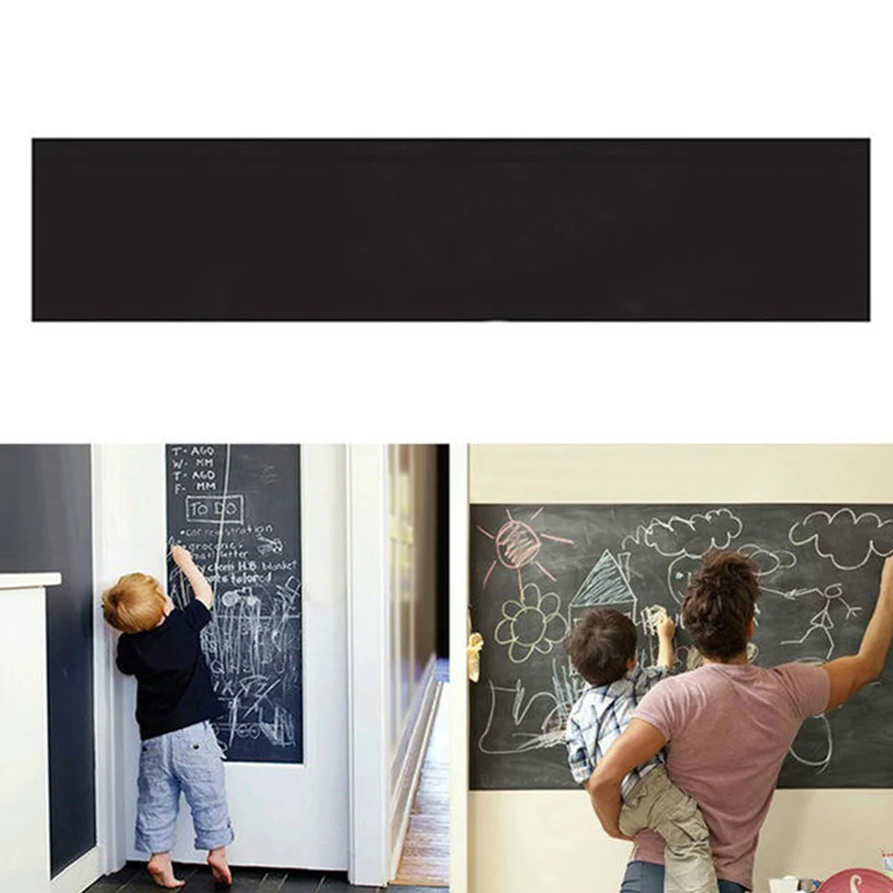 Настенная Наклейка для дома Decative Chalkboard sticker Съемная школьная доска настенная