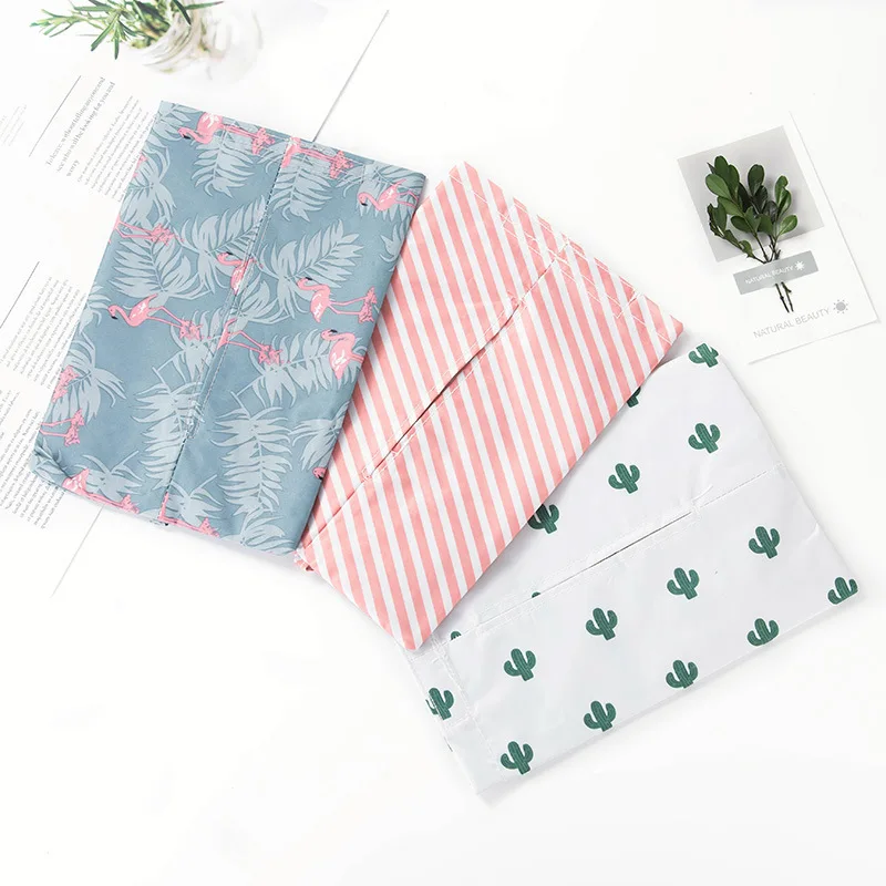 

PVC Paper Towel Bag Hanging Bedroom Car Toilet Tissue Box Home Decoration