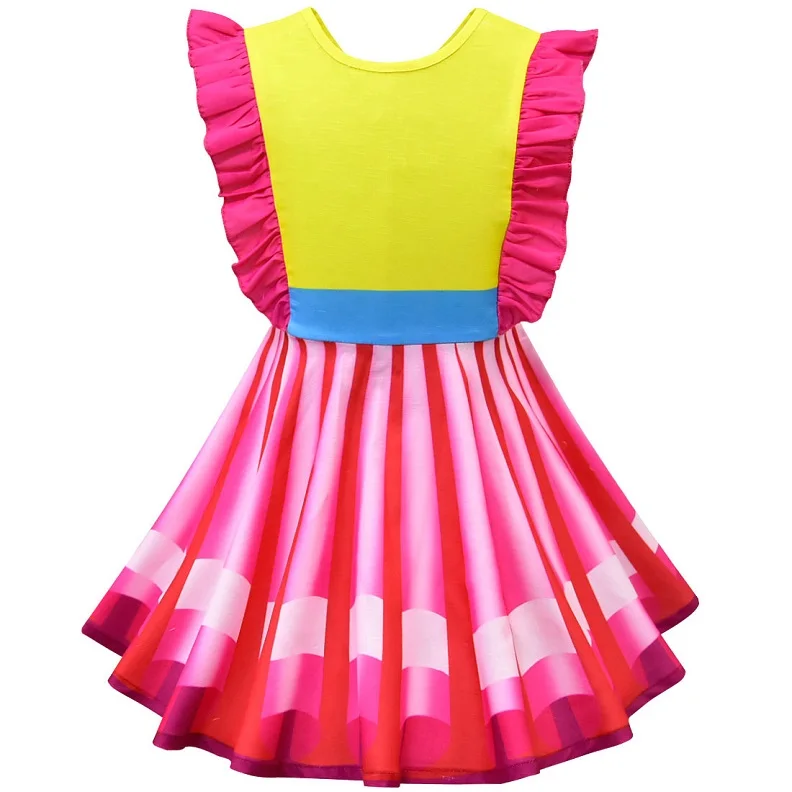 1pcs dress red Милое Платье-пачка принцессы для маленьких девочек; нарядное платье-пачка для маленьких девочек; платья с бантом на день рождения для детей; Детский карнавальный костюм на Хэллоуин - Цвет: 1pcs dress red