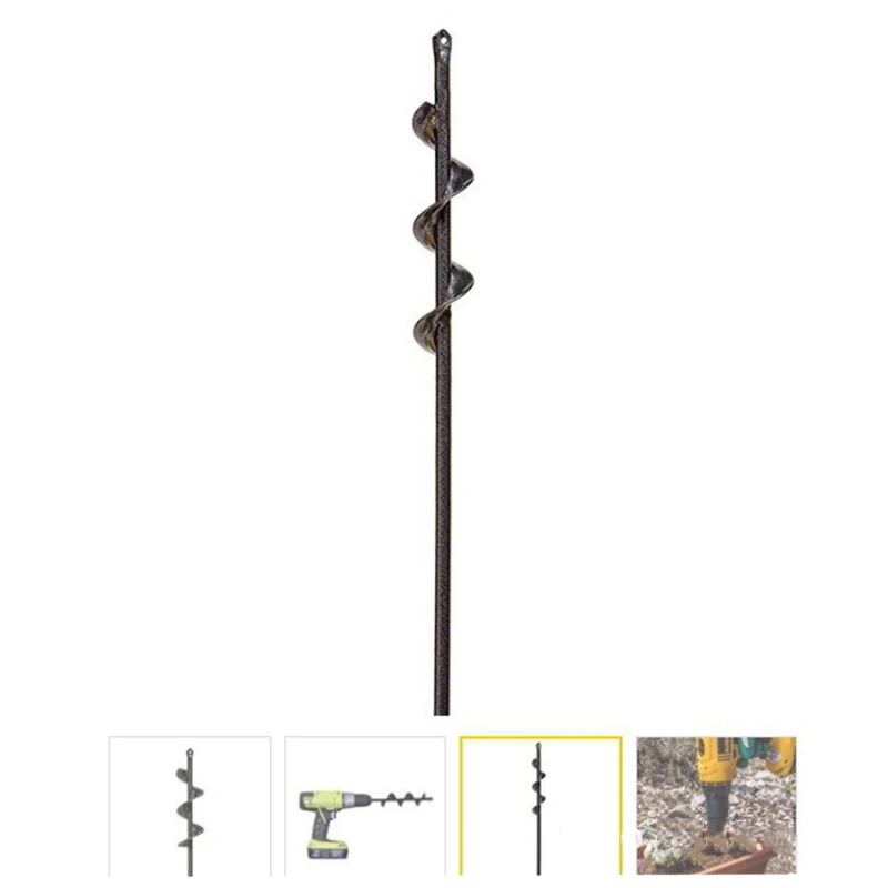 Садовый Бур для плантатора спиральное отверстие молотый экскаватор сверло
