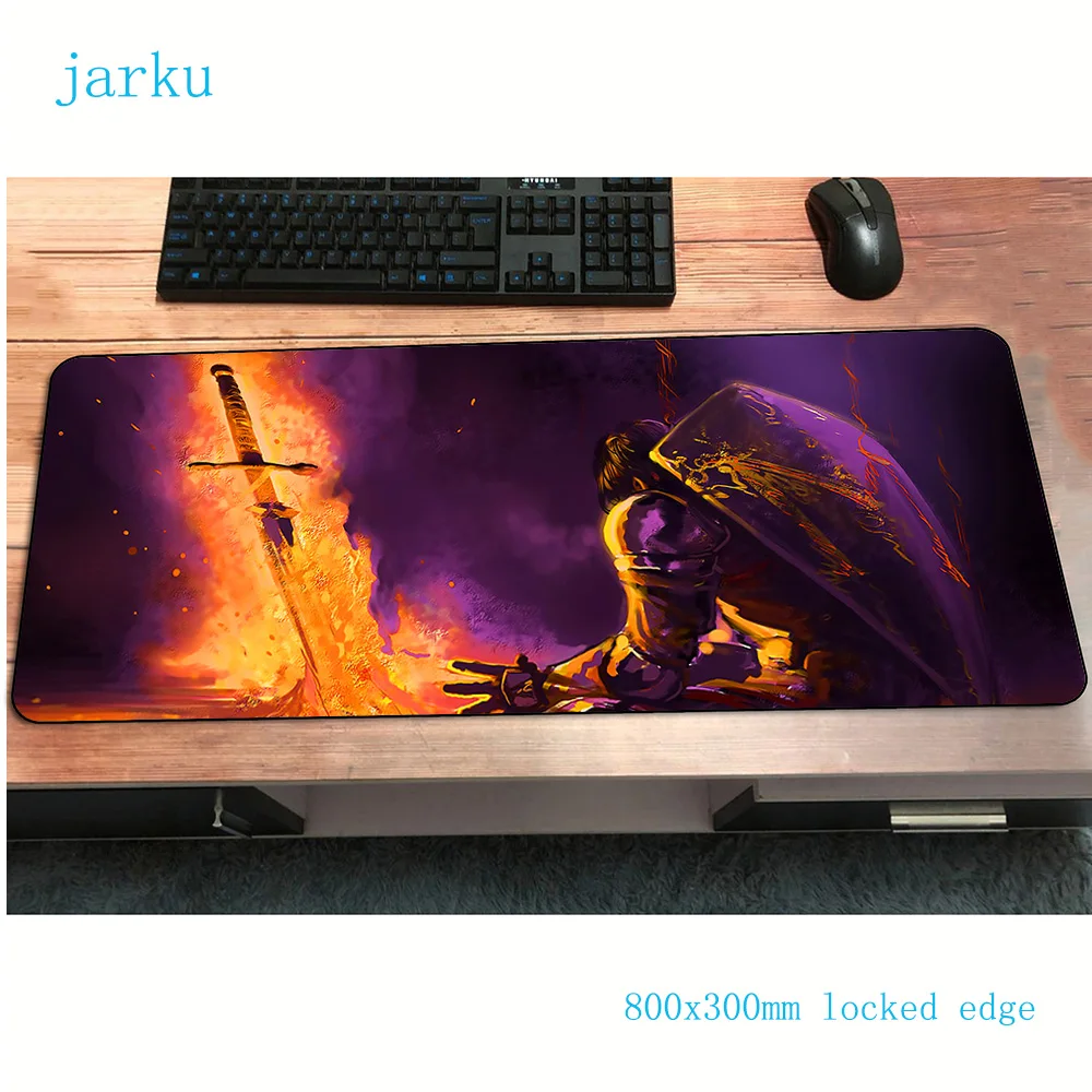Коврик для мыши Dark души игровой коврик 80 х30 см персональный компьютерный