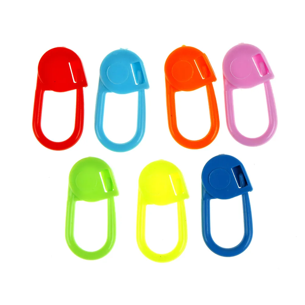 100 шт. пластиковые маркеры для вязания различные цвета|Булавки и игольницы| |