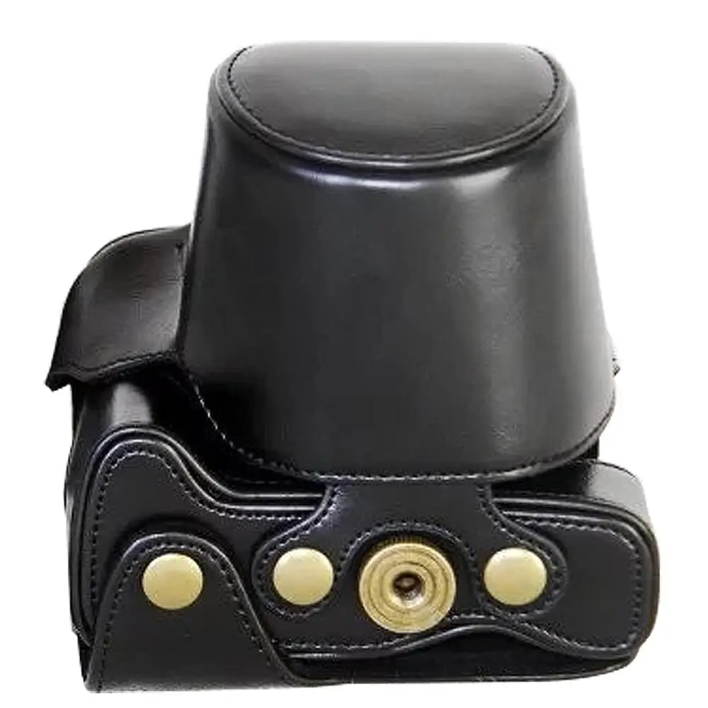 Pu кожаный чехол для цифровой камеры сумка с плечевым ремнем Canon EOS M50 M5 EF M 15 45 мм