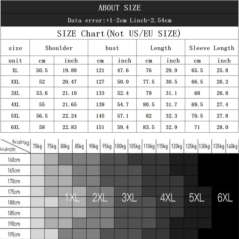 

2018 Winter new brand Men's Park Warm jacket Men's Long Section Loose Large size Thick Black jacket for Men's Clothing 140kg