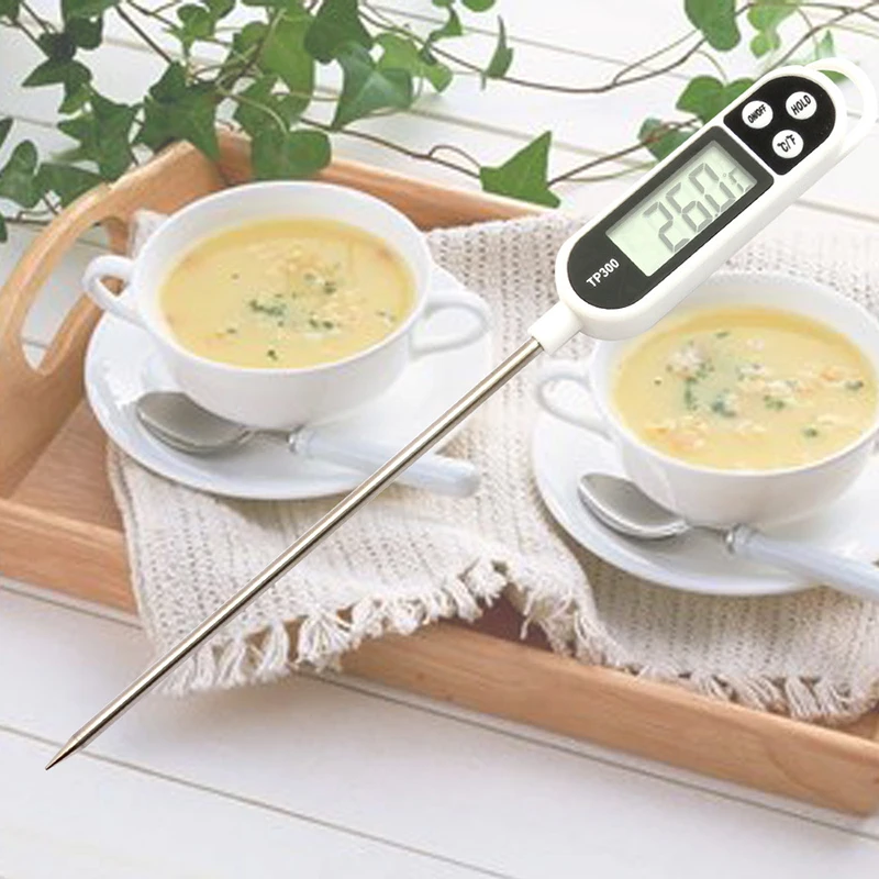 KALAIDUN Thermometer Digital Probe Kitchen Tools Cooking BBQ Chocolate Oven Milk Water Meat Food Electronic Rotatable Thermomete |