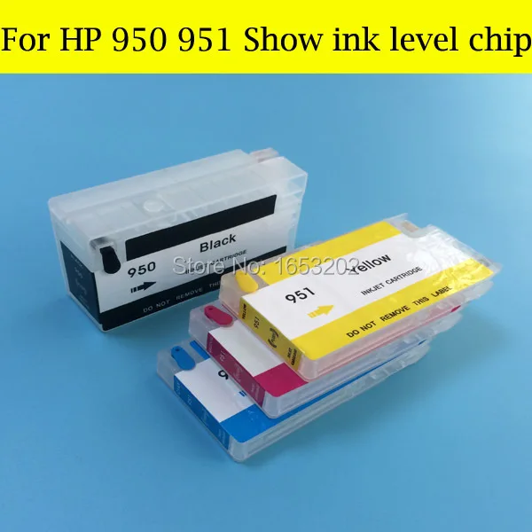 Оптовая поставка для HP 950 951 запасная деталь Officejet Pro 276dw 8600 8100 с чипом уровня