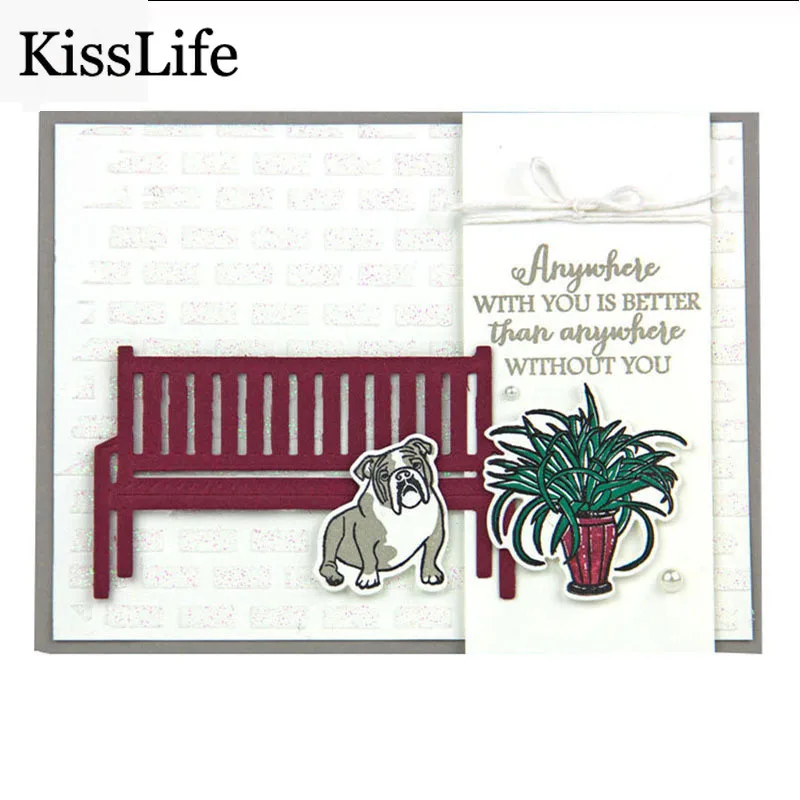 Новинка 2019 г. милые металлические Вырубные штампы двора и коридора для