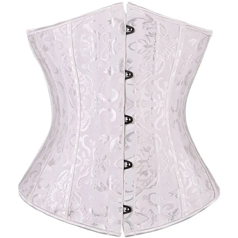 Готический корсет Для женщин сексуальный под грудью Сталь костей с функцией
