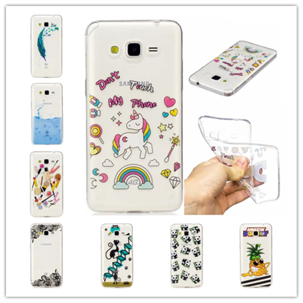 Silicone Case for Samsung Galaxy Grand Prime G530 G530H G530Y G530R4 SM-G530 SM-G530H SM-G530Y TPU Cover Phone Cases Coque Funda |