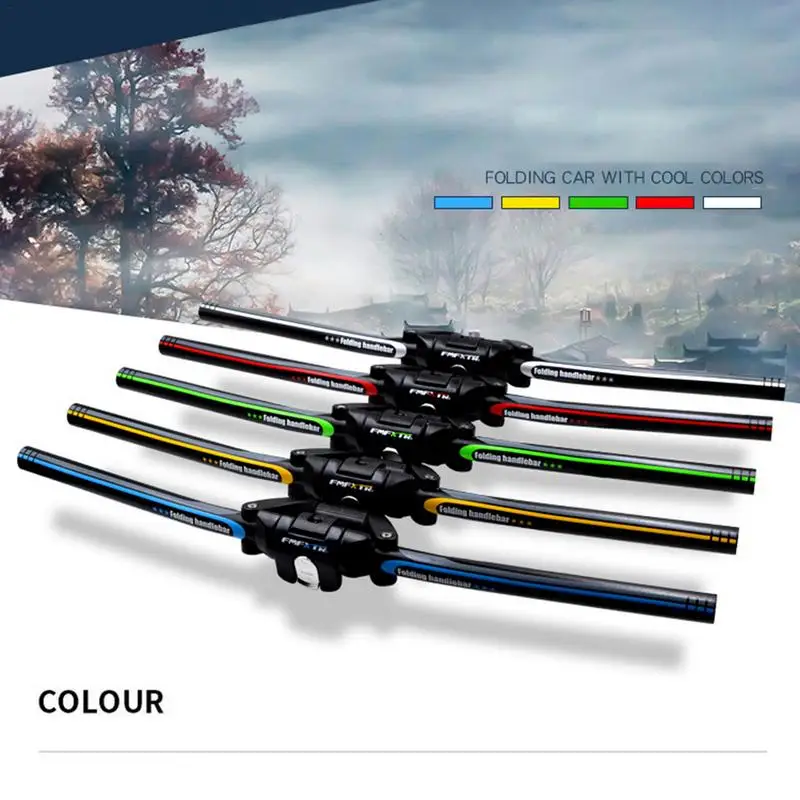 Портативный высококачественный складной руль из алюминиевого сплава 6061 для