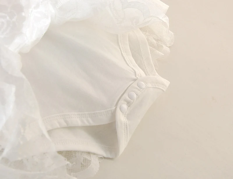 Newborn Girl Sleeveless Bodysuit Dress Baby Summer Clothing Cotton Lace Tutu 1piece Jumper Infant Girls Gift 3m 2018 New |