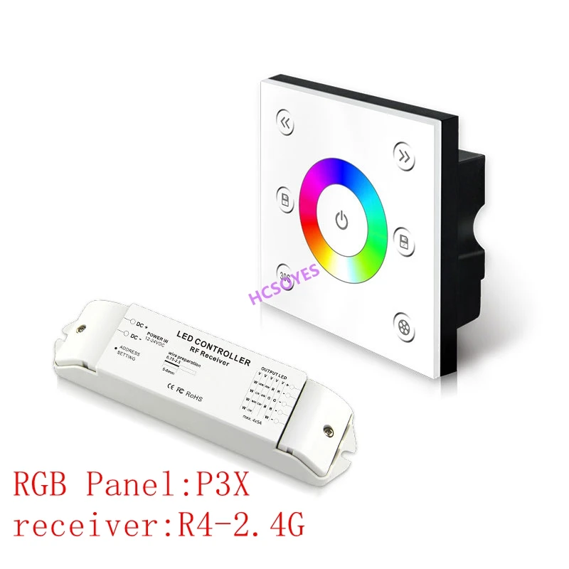 BC P1X/P2X/P3X/P4X/P5X/P6X/P7X/P8X сенсорная Светодиодная панель R4 CC 2.4G/R4 2.4G беспроводной