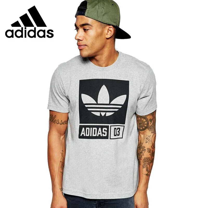 Мужская футболка с коротким рукавом Adidas Original TR GRP оригинальная спортивная одежда
