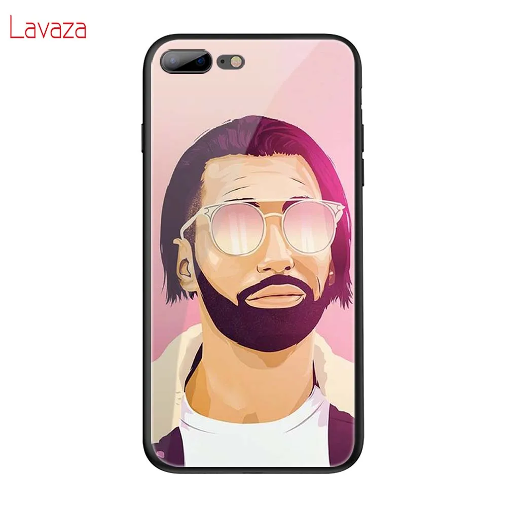 TG17 Чехол Lavaza PNL Rapper из закаленного стекла TPU для iPhone 6 6S 7 8 Plus 5 5S SE XR X XS 11 Pro MAX - Цвет: TG17