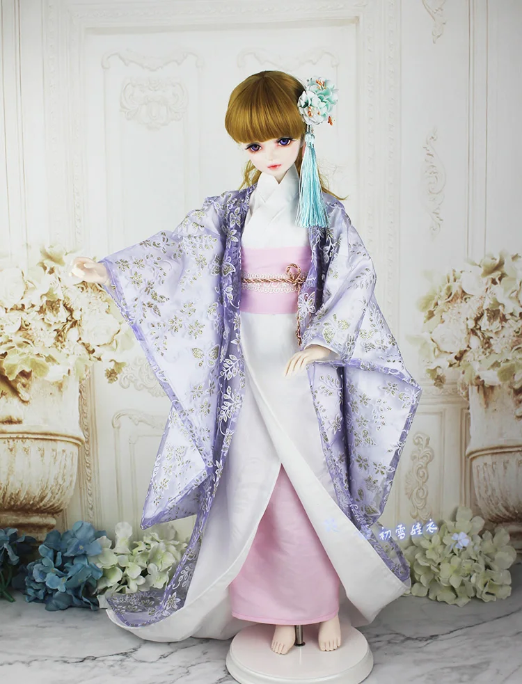 1/4 1/3 scale BJD Japanese yukata kimono set clothes accessories for BJD/SD doll,Not included doll,shoes,wig and other A0304