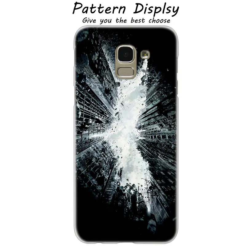 012 MLLSE чехол с логотипом в стиле Бэтмена Модный чехол КРЫШКА ДЛЯ samsung Galaxy J2 J4 CORE J3 J5 J7 ЕС J8 J6 J4 Plus J7 превосходно горячо - Color: 012