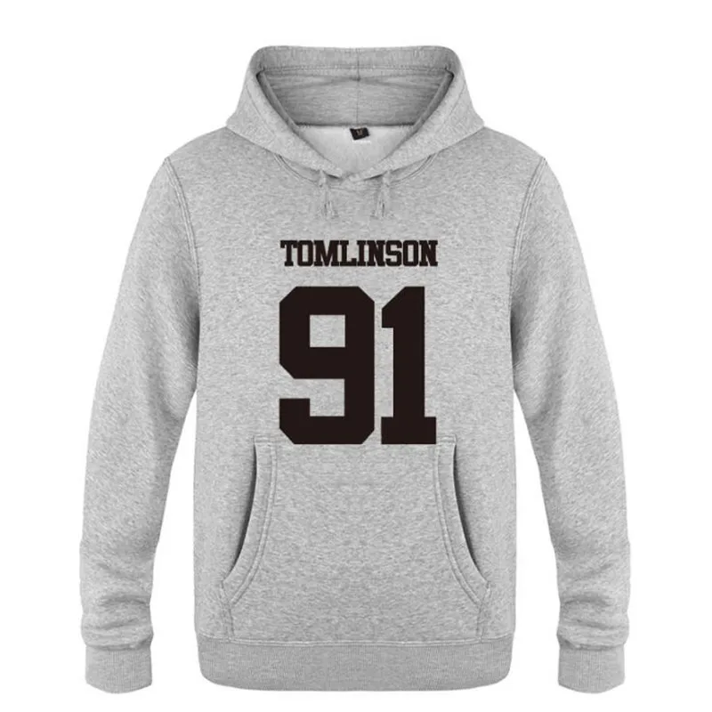 Толстовка Для мужчин в стиле хип хоп Луи Томлинсон 91 One Direction 1D s толстовки рок