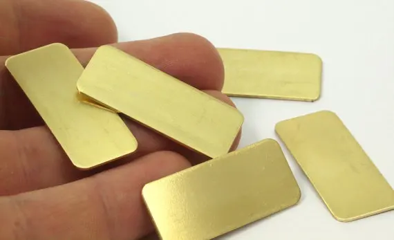 10 незакалённая медь Пустые браслеты (35x15x0 80 мм) Латунь 3515 0|bracelet deer|brass jewelbrass drop in