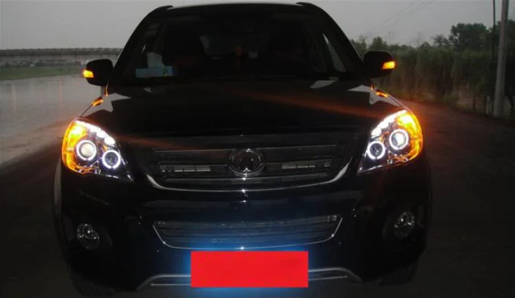 HID, 2009~ 2013, автомобильный Стайлинг для фар Hover H6, H1 H2 H3 H5 H9, M2, C3 C5; налобный фонарь Hover H6