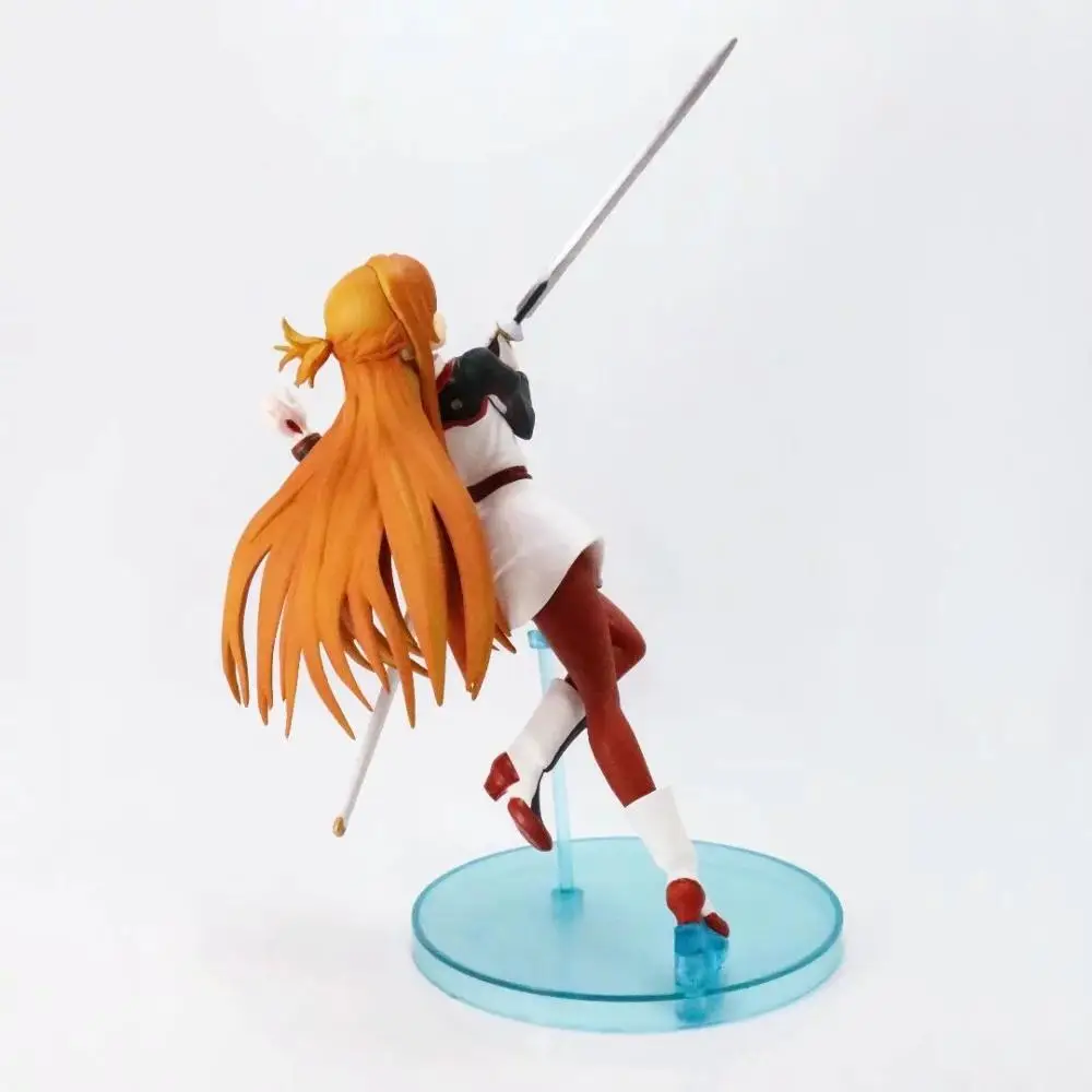 Anime Figure 18CM Sword Art Online Yuuki Asuna PVC Collectible Model Toy Christmas Gift | Игрушки и хобби