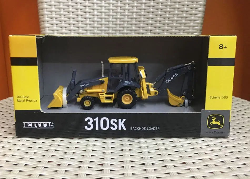 Строительный экскаватор погрузчик ERTL 45456 310SK масштаб 1:50|cars cars|cars moviecar 1:64 |