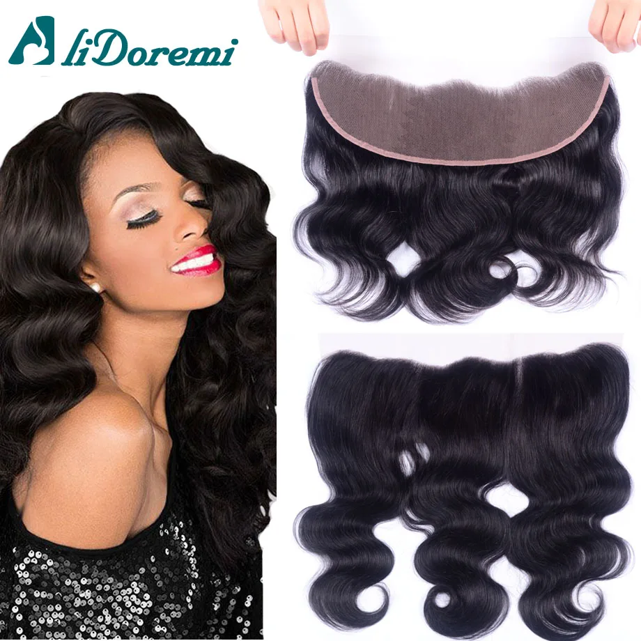 7А Класс 13 &quot* 4&quot уха До Уха Шелковый База Кружева Фронтальная Закрытие Объемная