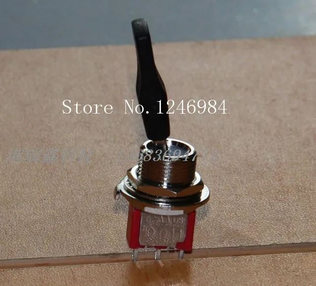 

[SA]1MS1 одиночный M12 ручка основная часть двух траншей большой черной пыли тумблер Q11 Тайвань Deli Wei -- 20 шт./лот