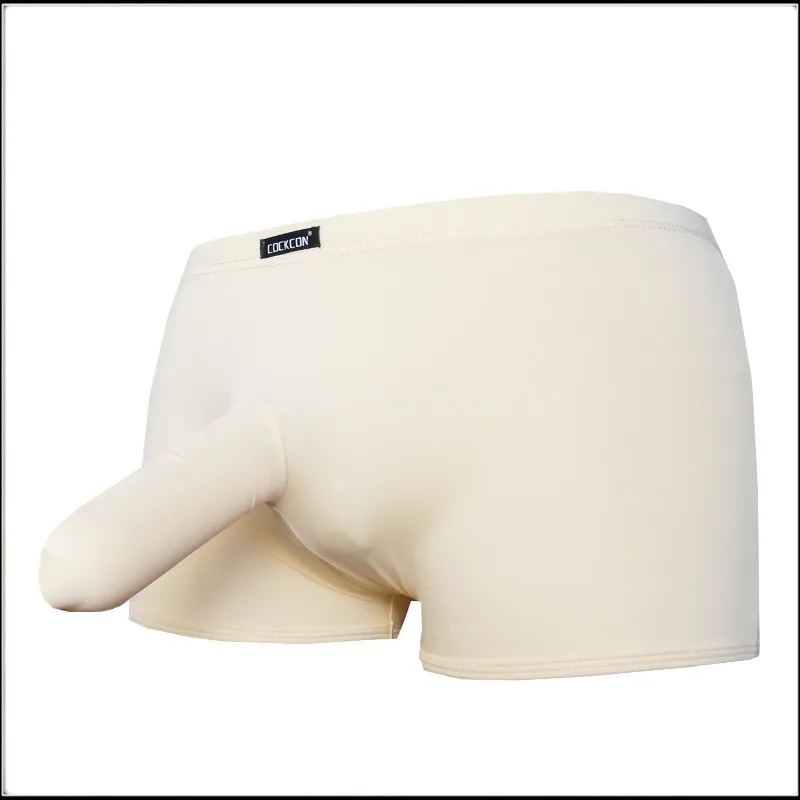 Бесплатная доставка мужские сексуальные брифы с рукавом для пениса удобные