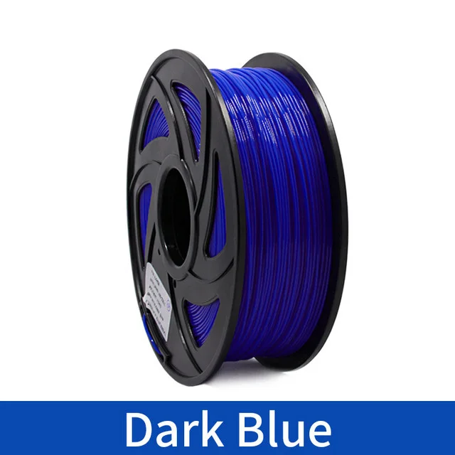 Dark Blue 3d принтер 1 кг 1,75 мм Pla нити печатные материалы красочные для 3d принтер Экструдер ручка Радуга пластиковые аксессуары красный серый - Цвет: Dark Blue