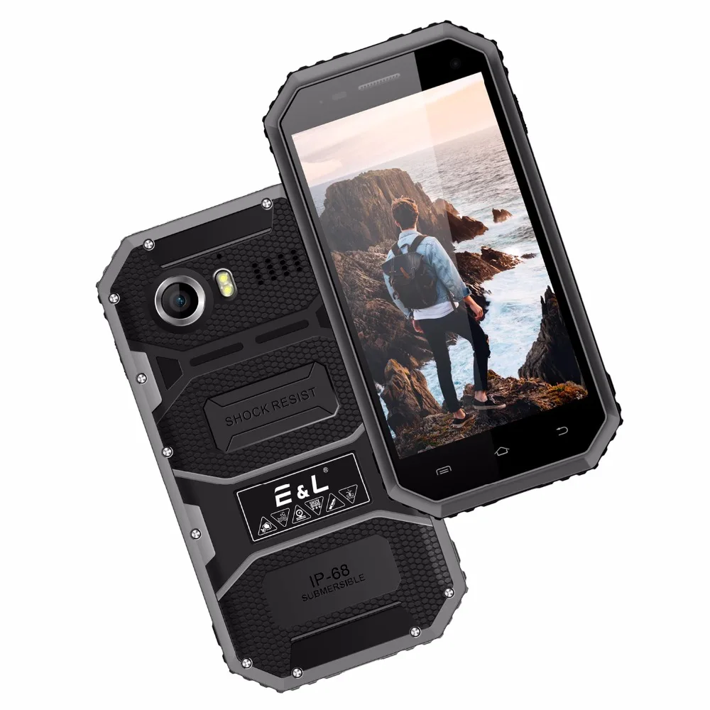 4G смартфонов Водонепроницаемый 4 5 дюйм(ов) EL W6 открыл мобильный телефон Dual Sim