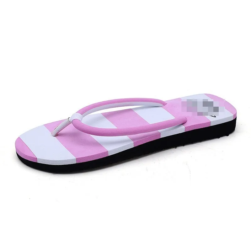 Женские вьетнамки на плоской подошве Удобная подкладка из пены с эффектом памяти