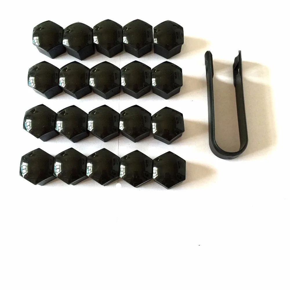 20 шт./лот 17 мм специальное гнездо для автомобильных колес колпачки с винтовой