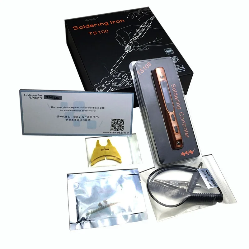 BC2+I/K+I/D24+I Full Set Intelligent Programmable Electric Soldering Iron Digital LCD Mini TS100 Control Terminal | Инструменты