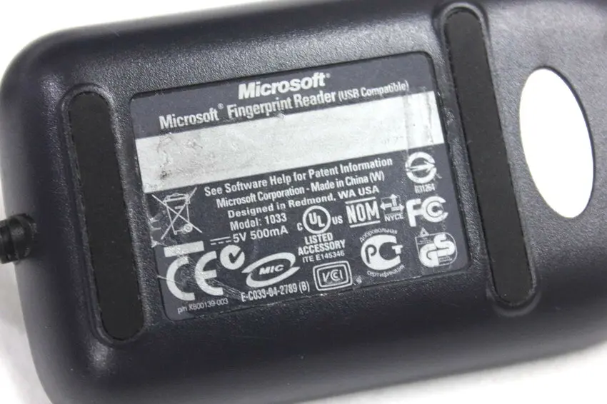 Б/у устройство считывания отпечатков пальцев сканер для Microsoft Model 1033 PC USB |