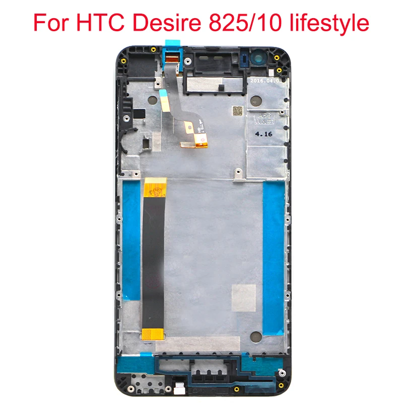 JPFix For HTC Desire 825 10 Lifestyle LCD Display Touch Screen Digitizer Assembly Replacement With Frame | Мобильные телефоны и